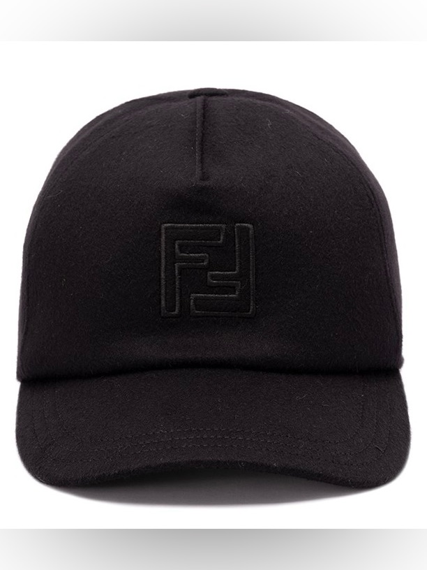 Fendi Ff Logo Baseball Hat Cap